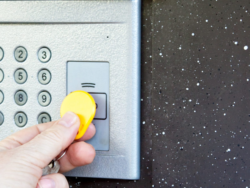 Access control installations