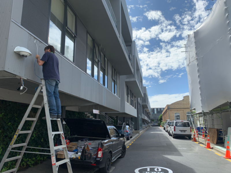 Security cameras installation in Auckland